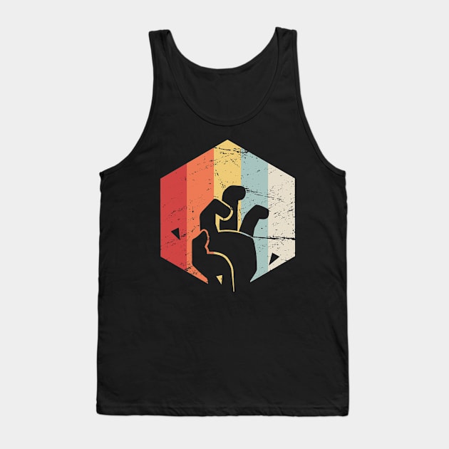 Retro Vintage Zombie Apocalypse Icon Tank Top by MeatMan